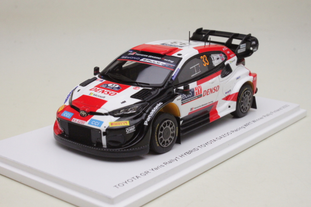 Toyota GR Yaris Rally1, 1st. Finland 2023, E.Evans, no.33
