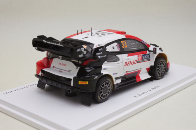Toyota GR Yaris Rally1, 1st. Finland 2023, E.Evans, no.33