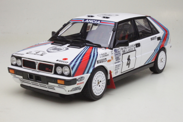 Lancia Delta HF 4WD, 1st. Finland 1987, M.Alen, no.4