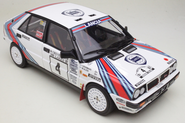 Lancia Delta HF 4WD, 1st. Finland 1987, M.Alen, no.4