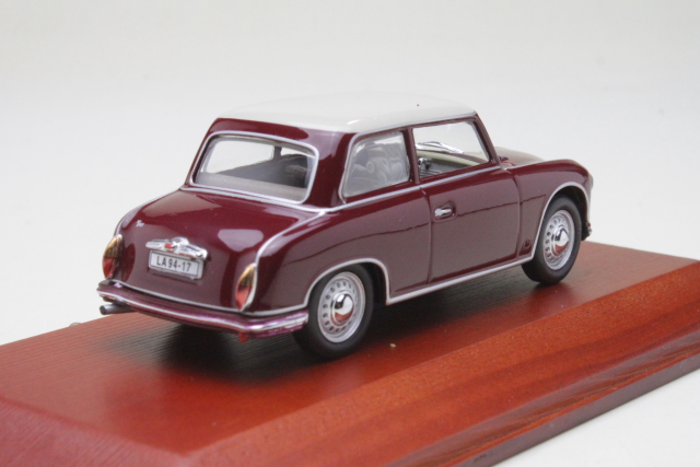 AWZ P70 Limousine 1955, tummanpunainen