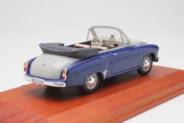 Wartburg 311 Cabriolet 1959, blue/white