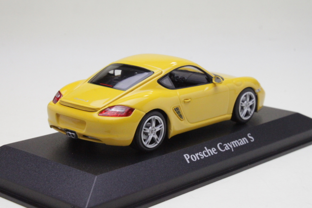 Porsche Cayman S 2005, yellow