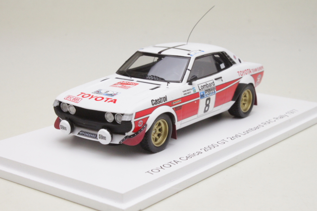 Toyota Celica 2000 GT, RAC 1977, H.Mikkola, no.8