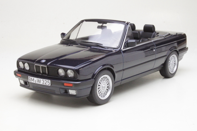 BMW 325i (e30) Cabrio 1991, tummansininen
