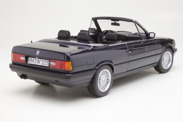 BMW 325i (e30) Cabrio 1991, tummansininen