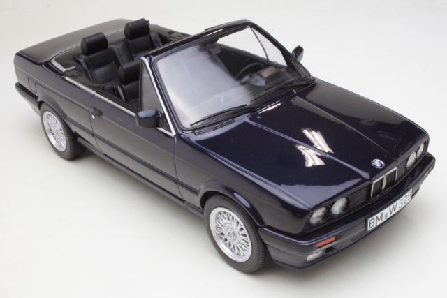 BMW 325i (e30) Cabrio 1991, tummansininen