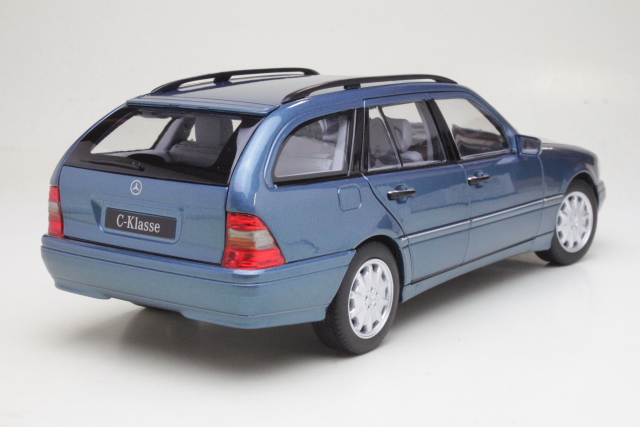Mercedes C200 T Estate (S202) 1997, sininen