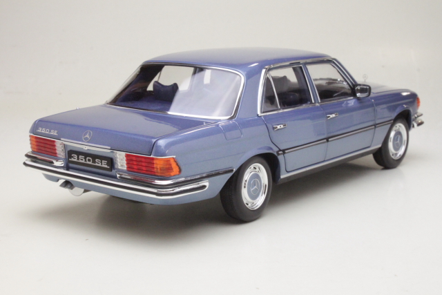 Mercedes 350SE (W116) 1973, light blue