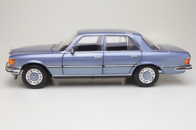 Mercedes 350SE (W116) 1973, light blue