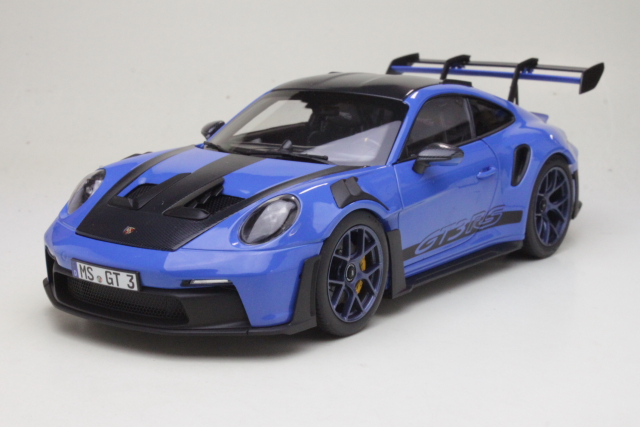 Porsche 911 GT3 RS Weissach Package 2022, blue