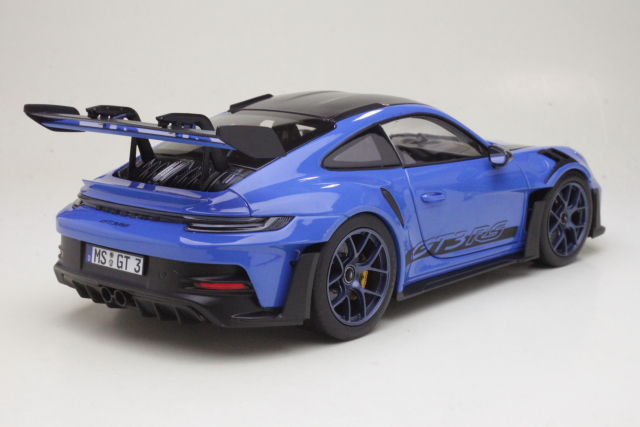 Porsche 911 GT3 RS Weissach Package 2022, blue