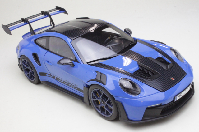 Porsche 911 GT3 RS Weissach Package 2022, blue