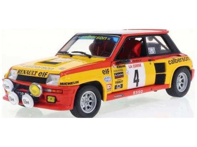 Renault 5 Turbo, Tour de Corse 1980, J.Ragnotti, no.4