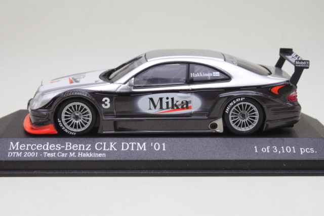 Mercedes CLK, DTM Test Car 2001, M.Hakkinen, no.3