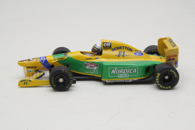 Benetton B193 Ford, Test F1 1993, J.J.Lehto, no.6