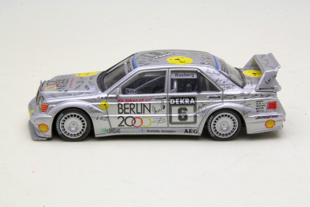 Mercedes 190E 2.5-16 Evo2, DTM 1992, K.Rosberg, no.6