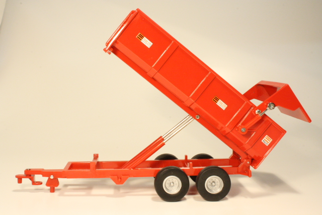 Marston 12 ton. traktorin perävaunu, punainen