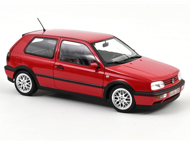 VW Golf 3 GTI 1996, punainen