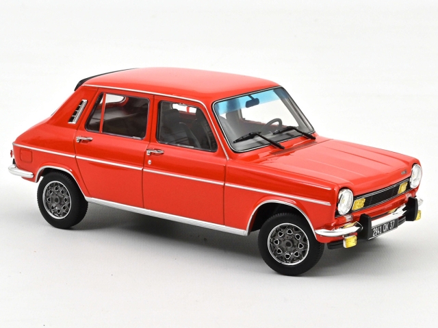 Simca 1100 TI 1974, punainen