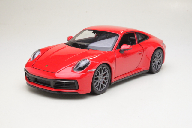 Porsche 911 Carrera 4S (992) 2019, punainen