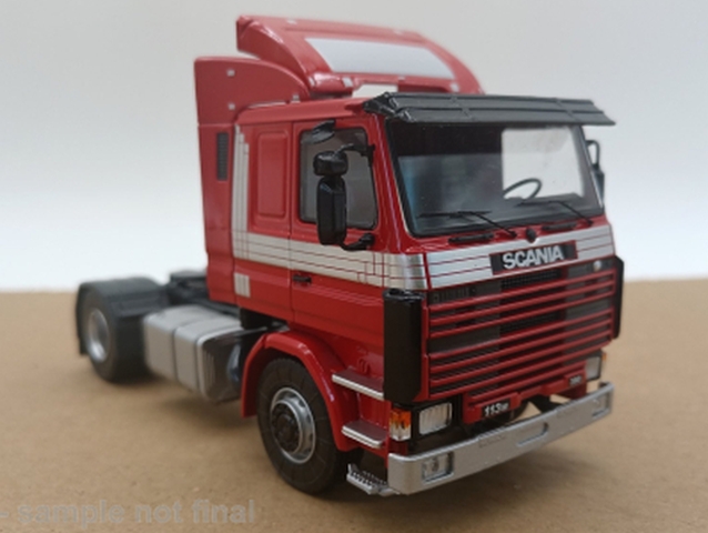 Scania 113M, red
