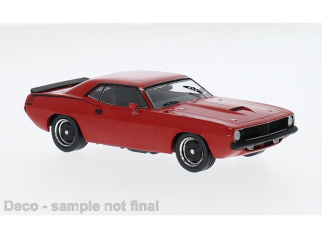 Plymouth Barracuda 1970, punainen