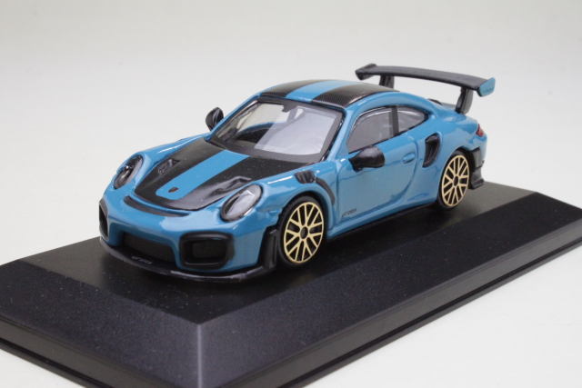 Porsche 911 GT2 RS 2018, sininen/musta