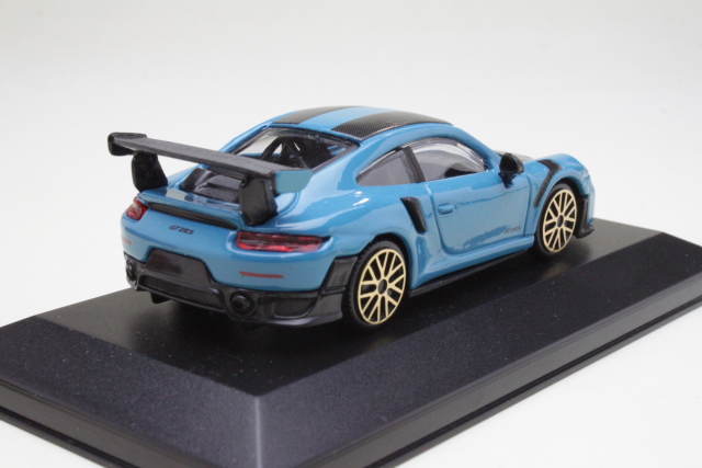 Porsche 911 GT2 RS 2018, sininen/musta