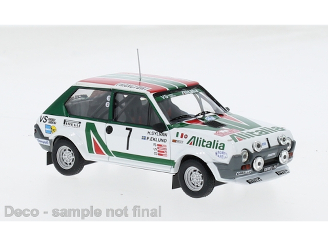 Fiat Ritmo 75, Monte Carlo 1979, P.Eklund, no.7