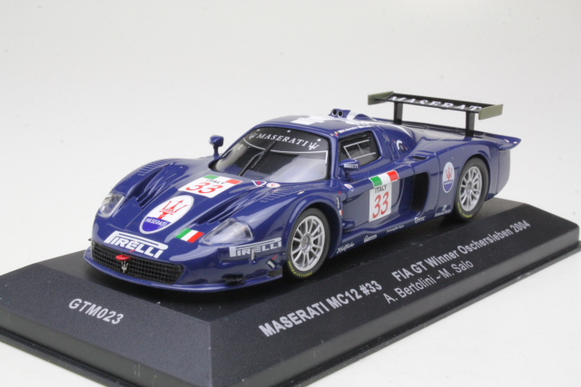 Maserati MC12, 1st. Oschersleben 2004, M.Salo/A.Bertolini, no.33