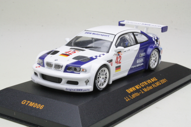 BMW M3 GTR, ALMS 2001, J.J.Lehto/F.Ekblom/K.Wendlinger, no.42