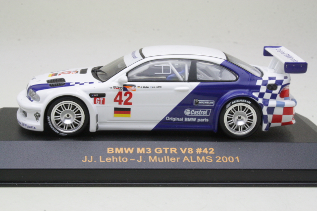BMW M3 GTR, ALMS 2001, J.J.Lehto/F.Ekblom/K.Wendlinger, no.42