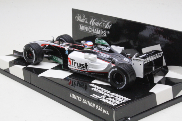 Minardi Cosworth PSO3, F1 Test 2003, G.Bruni