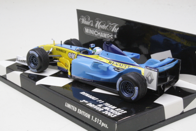 Renault R23, F1 3rd. Driver 2003, A.McNish