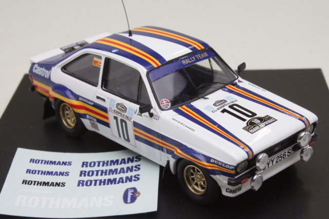 Ford Escort Mk2 RS1800, 1st. Acropolis 1980, A.Vatanen, no.10