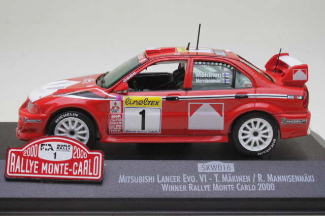 Mitsubishi Lancer Evo VI, Monte Carlo 2000, T.Mäkinen, no.1