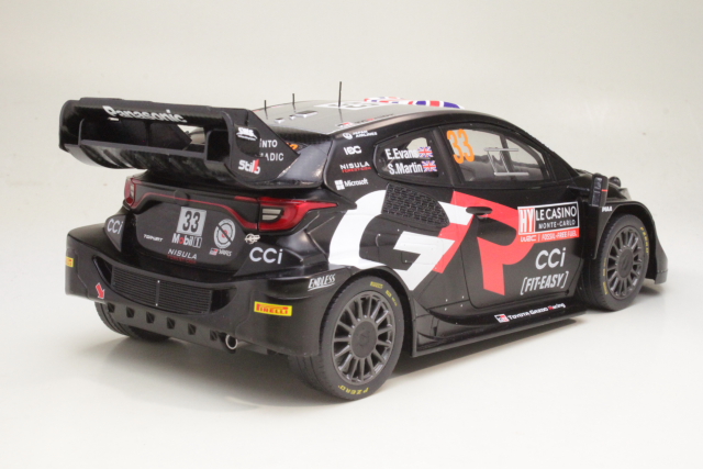 Toyota GR Yaris Rally1, Monte Carlo 2024, E.Evans, no.33