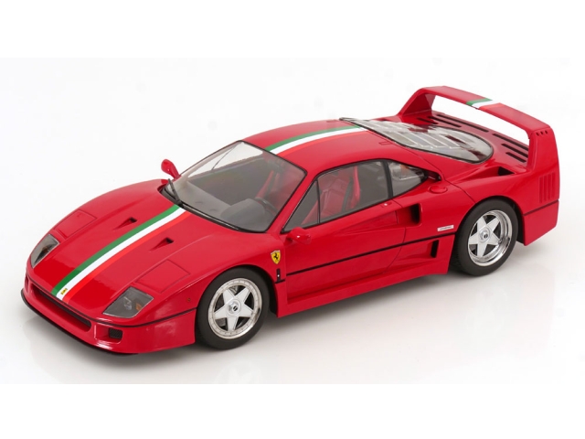 Ferrari F40 1987, punainen "Italia Design"