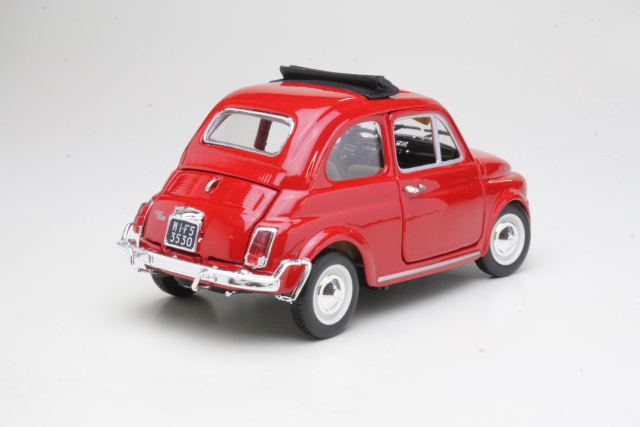 Fiat 500L 1968, punainen