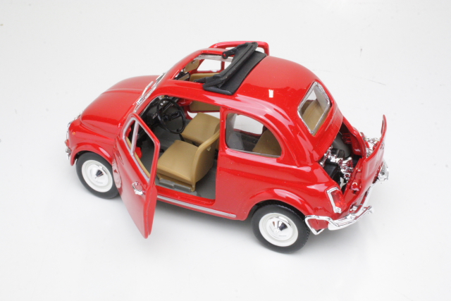 Fiat 500L 1968, punainen