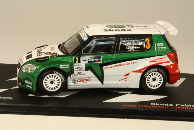 Skoda Fabia S2000, Argentina 2010, J.Hänninen, no.3
