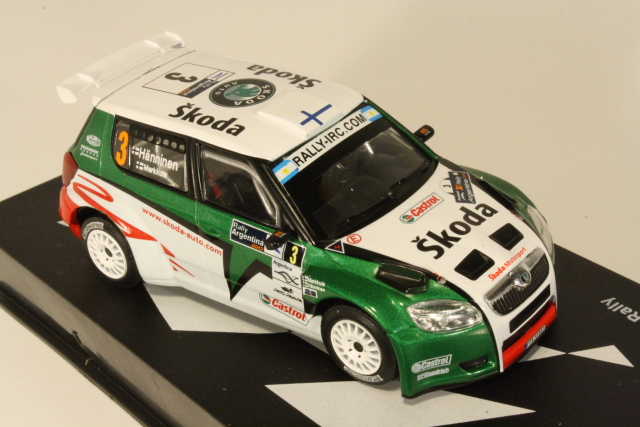 Skoda Fabia S2000, Argentina 2010, J.Hänninen, no.3