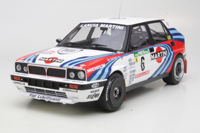 Lancia Delta Integrale 16V, Portugal 1990, J.Kankkunen, no.6