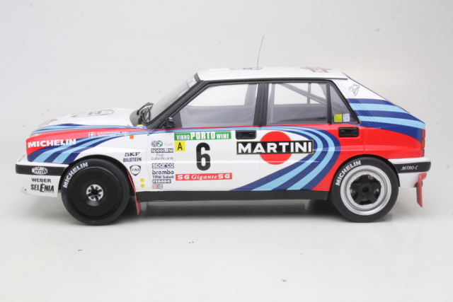 Lancia Delta Integrale 16V, Portugal 1990, J.Kankkunen, no.6