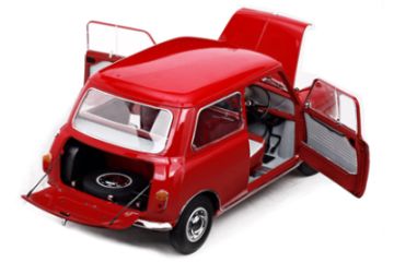 Austin Mini Se7en DeLuxe 1960, punainen