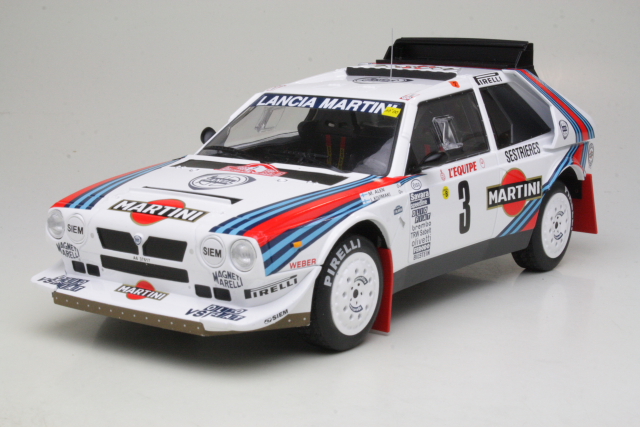 Lancia Delta S4, Monte Carlo 1986, M.Alen, no.3