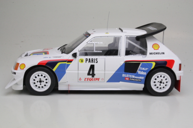 Peugeot 205 T16 E2, Monte Carlo 1986, J.Kankkunen, no.4