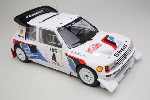 Peugeot 205 T16 E2, Monte Carlo 1986, J.Kankkunen, no.4