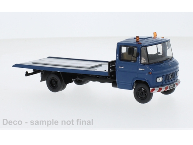 Mercedes L608D 1980, sininen